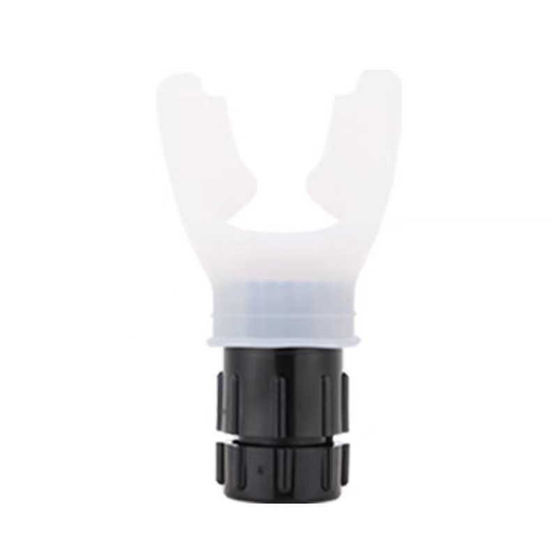 Silicone Respiratory Trainer Compact Lung Exercise Device Enhance Breathing Capacity