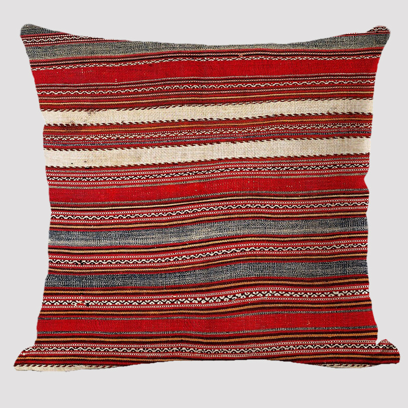 Bohemian Pattern Cushion Pillow Covers Square Decorative Cushion Case