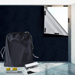 No Drill Portable Blackout Shades Film for Travel Cut to Any Size