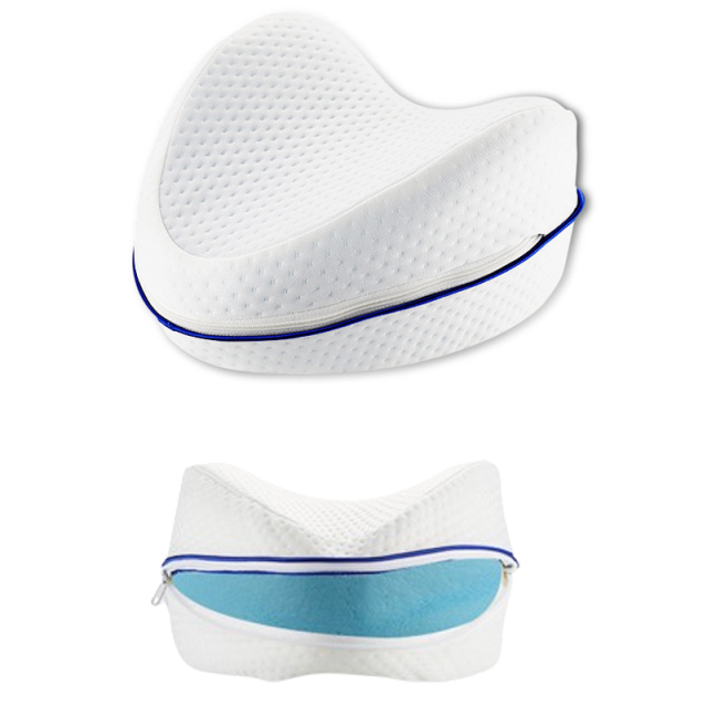 Back Hip Body Joint Pain Relief Thigh Leg Orthopedic Sciatica Pad Cushion Home Memory Foam Cotton Leg Pillow