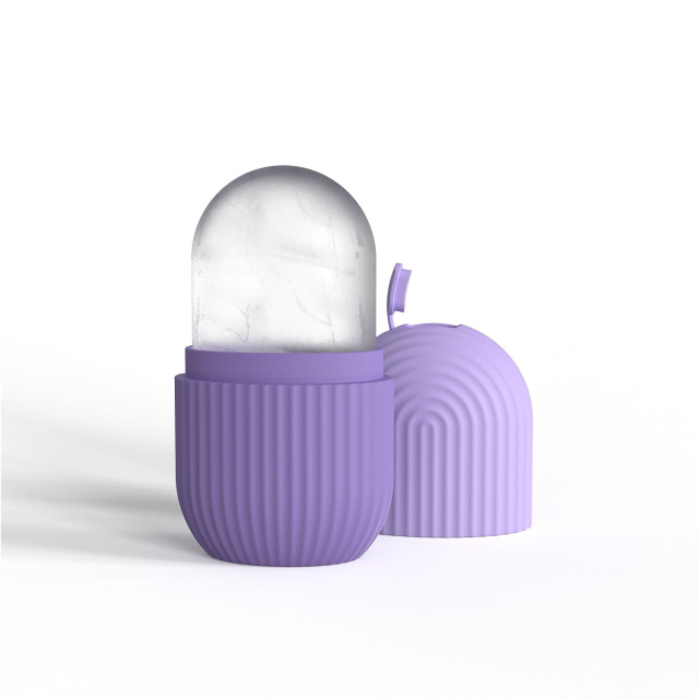 Ice Cube Roller Massager for Face Reusable Massage Silicone Ice Mold