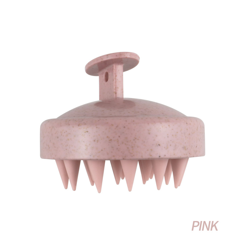 Silicone Scalp Massager Shampoo Brush Hair Scrubber with Soft Silicone Bristles