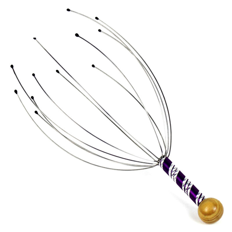 Head Massager Scalp Massager 20 Fingers Head Scratcher