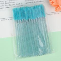 50pcs Disposable Mascara Brushes for Eyelash Extensions and Eyebrow Brush