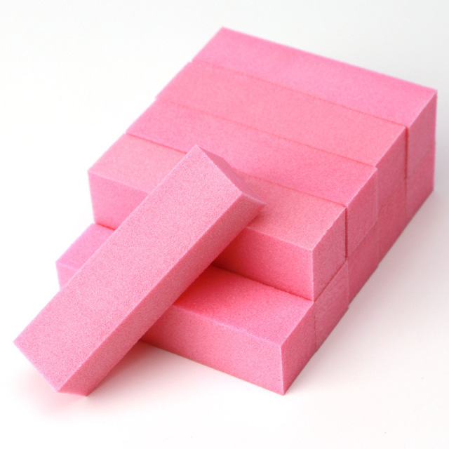 Sponge Nail File Buffer Buffing Sanding Block Grit Manicure