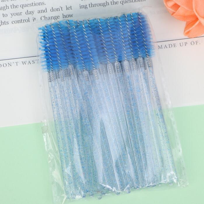 50pcs Disposable Mascara Brushes for Eyelash Extensions and Eyebrow Brush