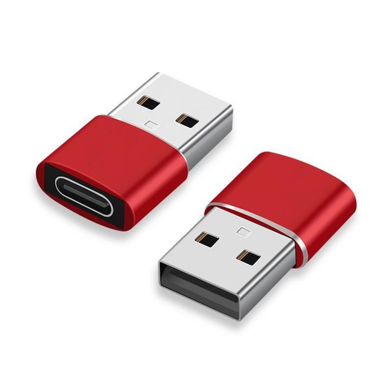 USB to USB C Adapter Charger Converter Type C Female to A Male