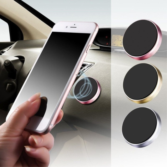 Magnetic Phone Mounts with 3M Adhesive Cell Phone Holder for Car Dashboard