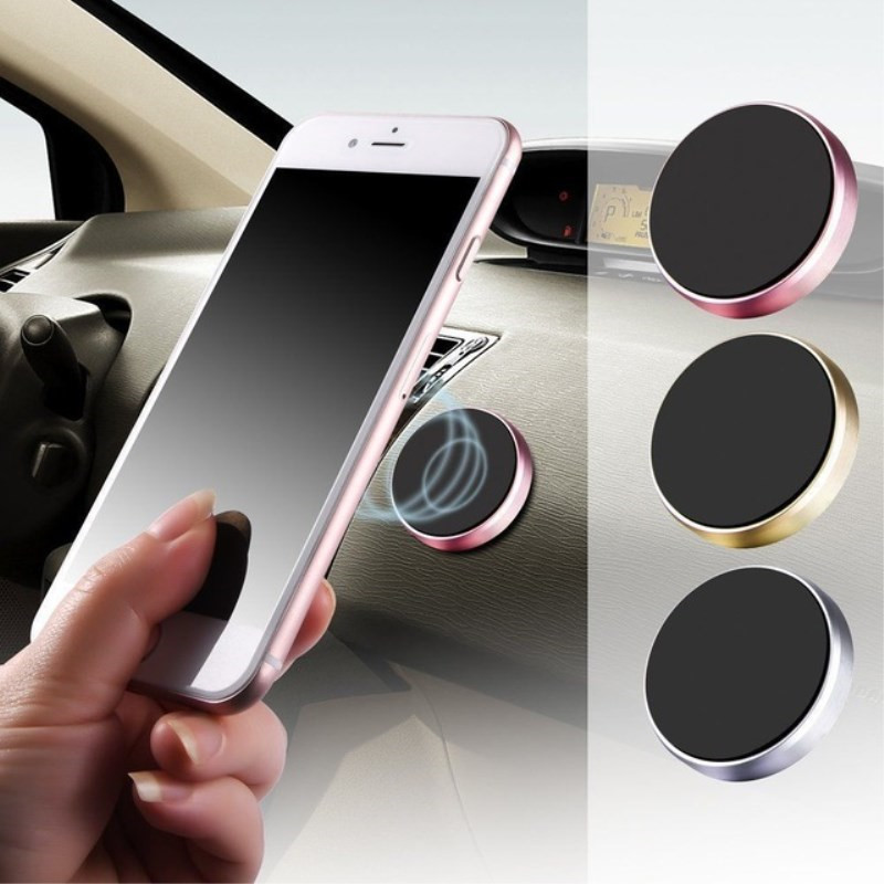 Magnetic Phone Mounts with 3M Adhesive Cell Phone Holder for Car Dashboard
