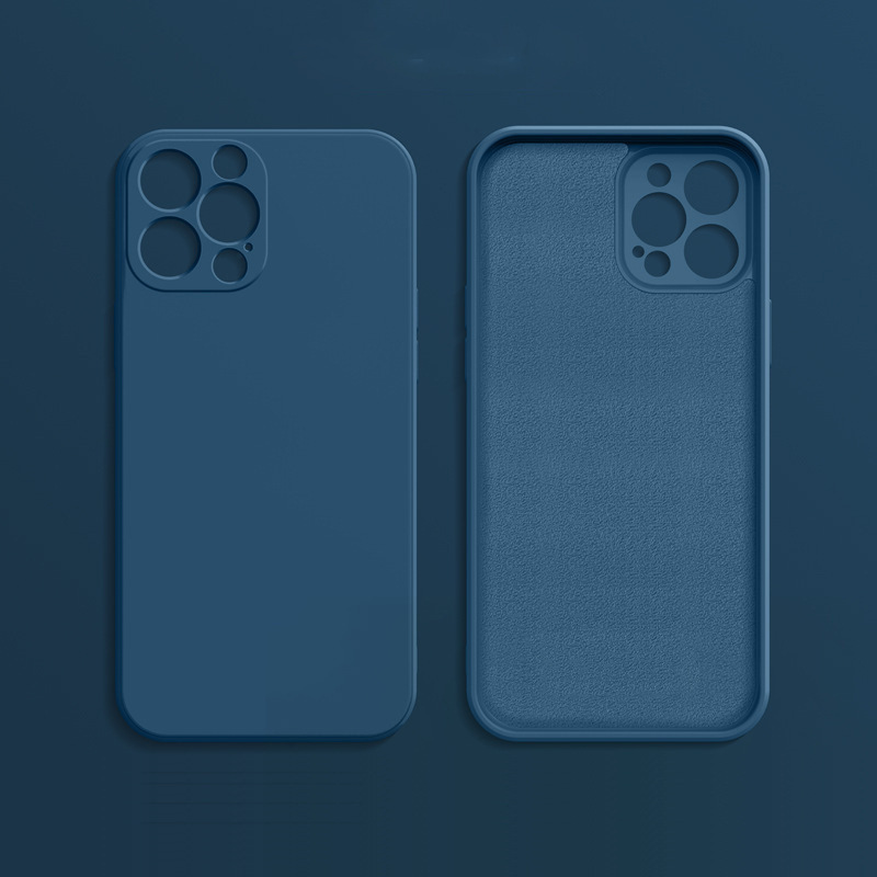 Waterproof Liquid Silicone Rubber Full Cover Protective Case for iPhone with Screen Protectors