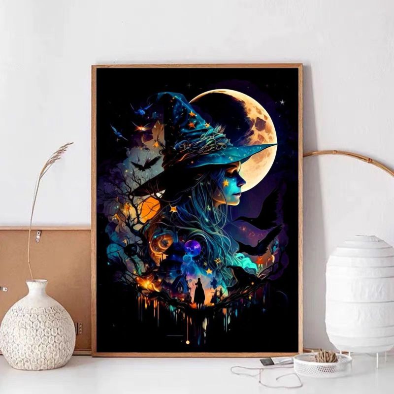 Diamond Painting Kits 5D DIY Full Drill Crystal Gem Art for Home Wall Decor