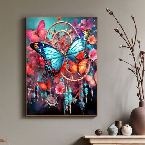 Diamond Painting Kits 5D DIY Full Drill Crystal Gem Art for Home Wall Decor
