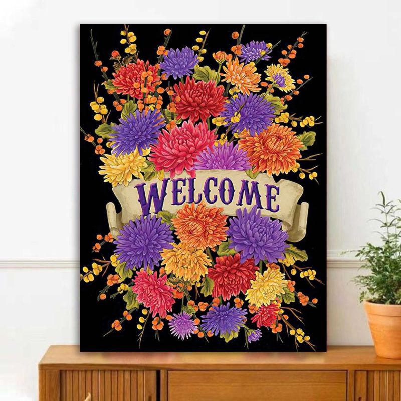 Diamond Painting Kits 5D DIY Full Drill Crystal Gem Art for Home Wall Decor