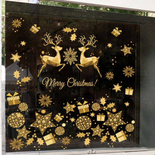 Christmas Window Clings Glass Window Decals Stickers Decoration