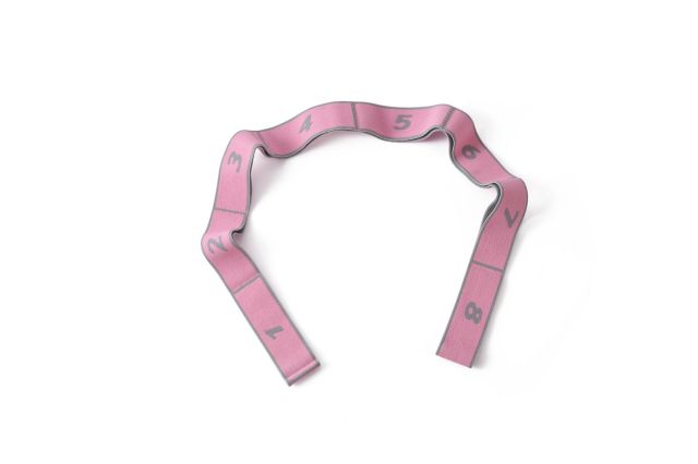Yoga Strap and Resistance Bands with 8 Loops for Stretching and Physical Therapy