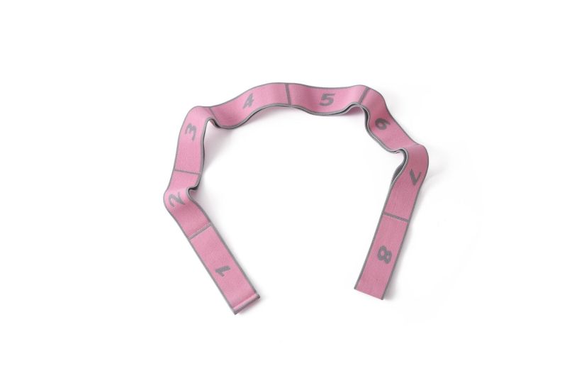 Yoga Strap and Resistance Bands with 8 Loops for Stretching and Physical Therapy