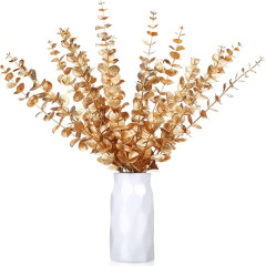 Gold - eucalyptus leaves