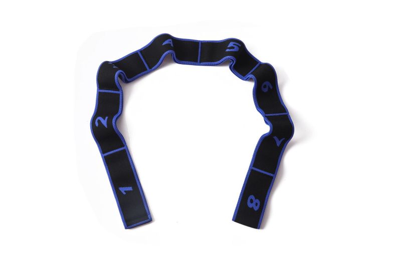 Yoga Strap and Resistance Bands with 8 Loops for Stretching and Physical Therapy