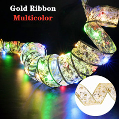 Gold Ribbon Multicolor