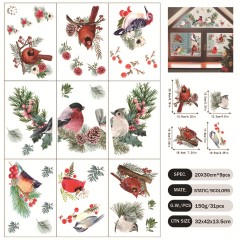 Christmas Window Clings Glass Window Decals Stickers Decoration