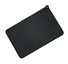 Silicone Pet Feeding Mat Waterproof Dog Cat Food Mat with Raised Edges