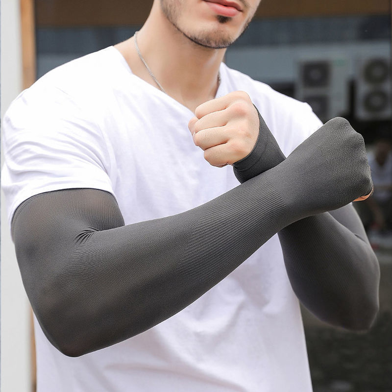 Compression Arm Sleeve Breathable and Lightweight Pair of Sleeves for Training