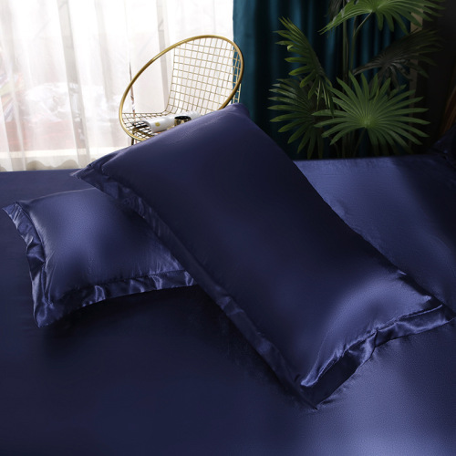 1 pc Satin Pillowcase for Hair and Skin Silk Pillow Sham