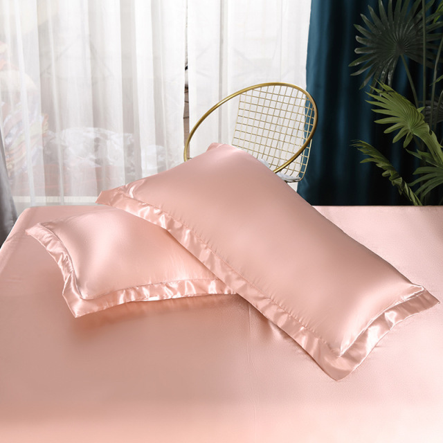1 pc Satin Pillowcase for Hair and Skin Silk Pillow Sham