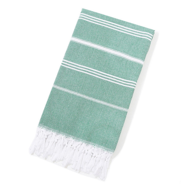 Beach Towels Quick Dry Sand Free with Knotted Tassel Striped Blanket
