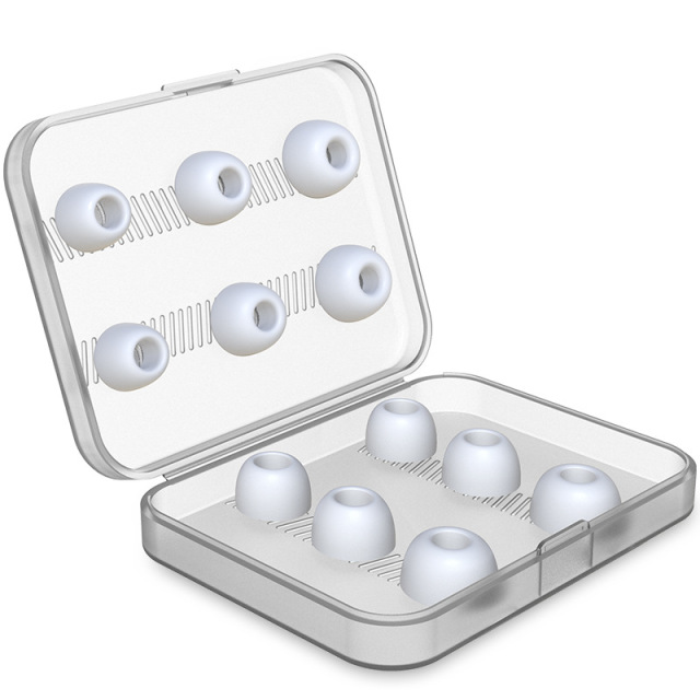 6 Pairs Replacement Eartips Earbuds Silicone Memory Foam Gel Accessories Compatible with Airpods