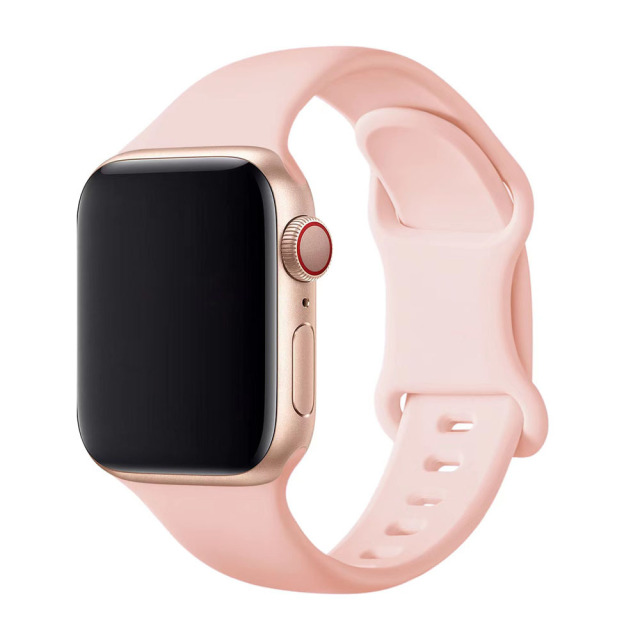 Soft Silicone Waterproof Strap Compatible with iWatch Apple Watch