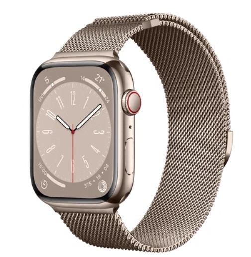 Apple Watch Band Stainless Steel Mesh Loop Magnetic Clasp Replacement Strap