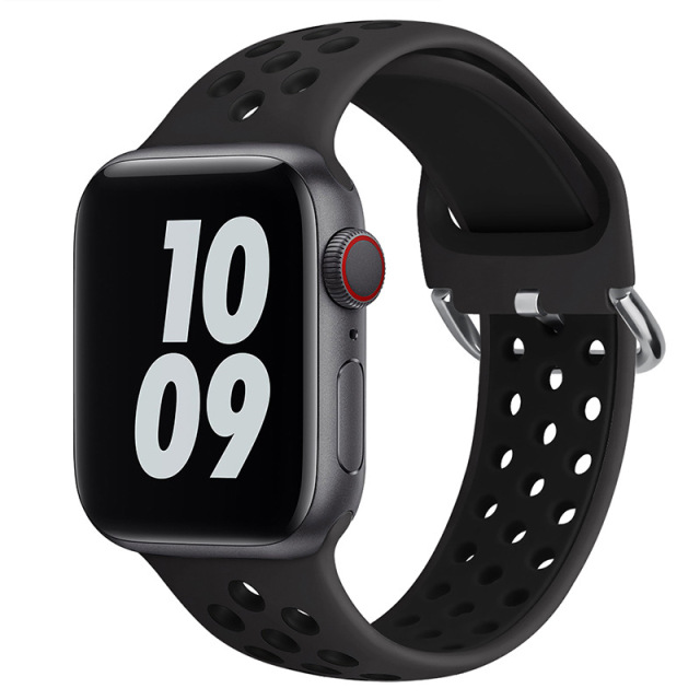 Apple Watch Band Breathable Sport Silicone Replacement Strap
