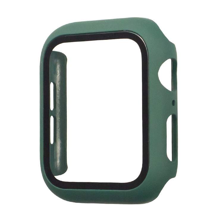 Apple Watch Tempered Glass Screen Protector Hard Case