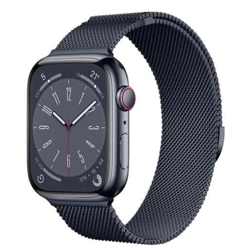 Apple Watch Band Stainless Steel Mesh Loop Magnetic Clasp Replacement Strap