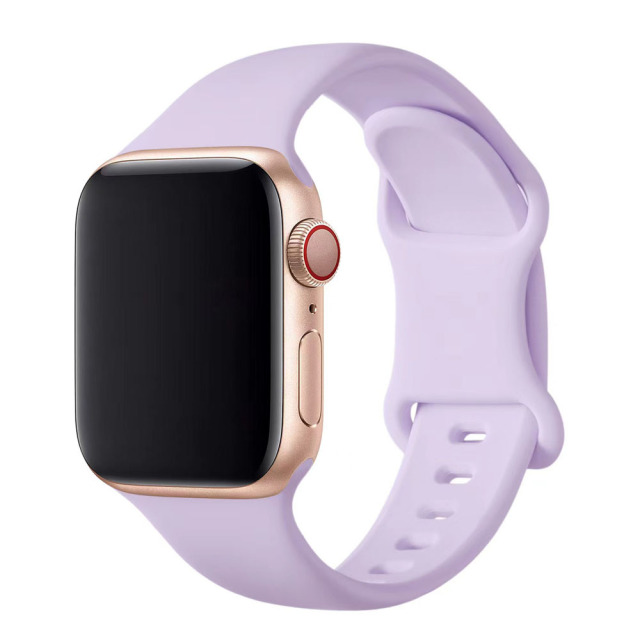 Soft Silicone Waterproof Strap Compatible with iWatch Apple Watch