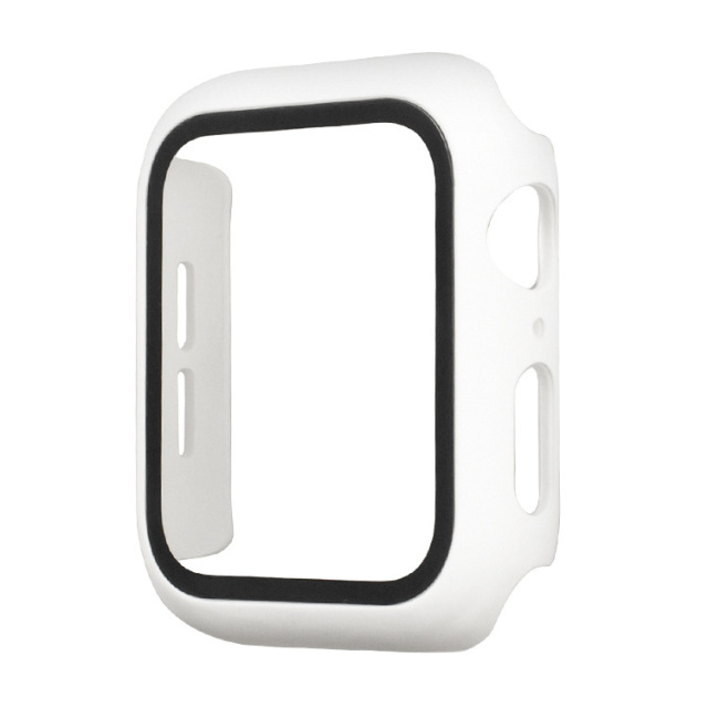 Apple Watch Tempered Glass Screen Protector Hard Case