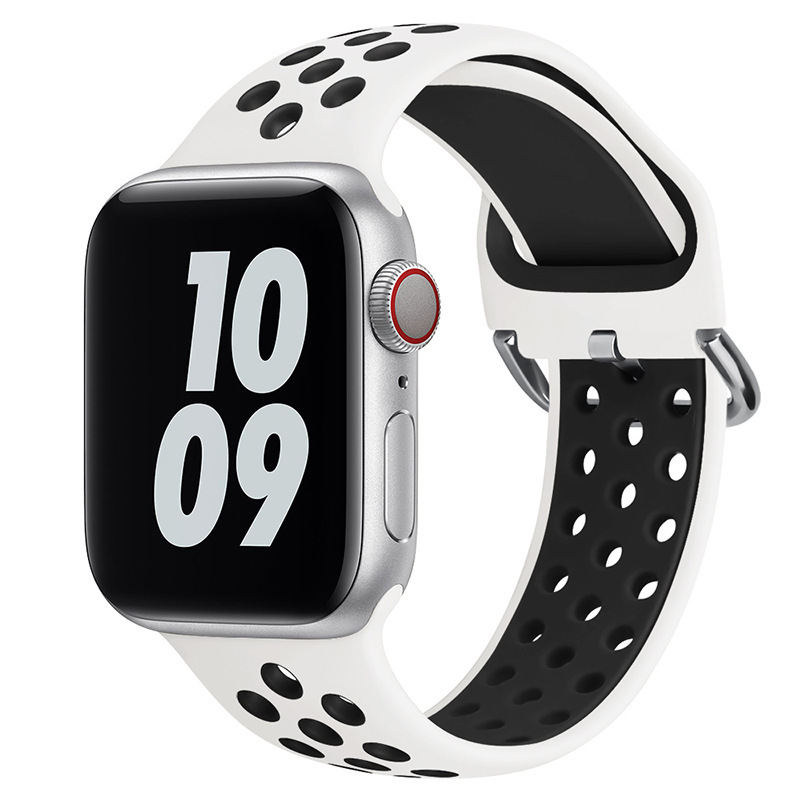 Apple Watch Band Breathable Sport Silicone Replacement Strap
