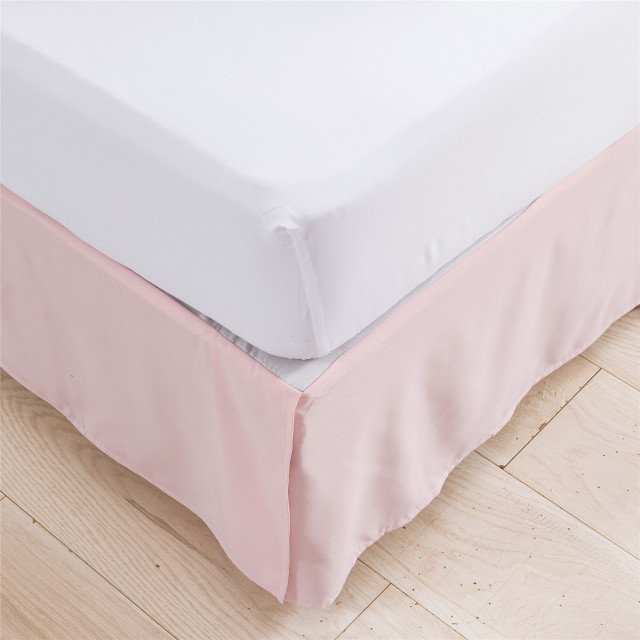 Soft Pleated Ruffle Bed Skirt Brushed Microfiber