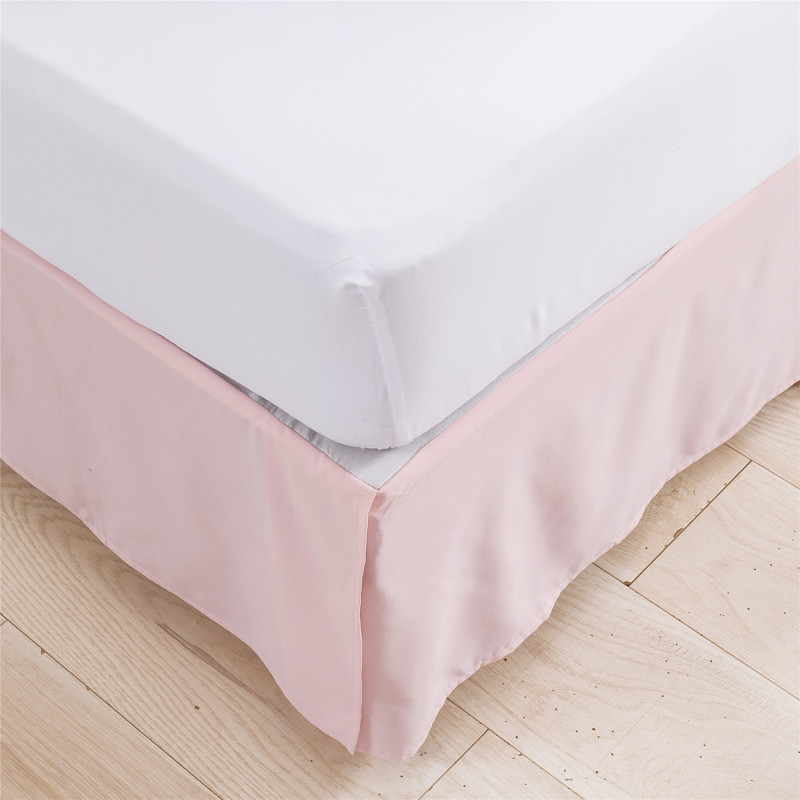 Soft Pleated Ruffle Bed Skirt Brushed Microfiber