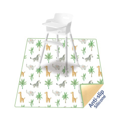 Baby Splat Mat for Under High Chair Waterproof Anti-Slip Floor Protector