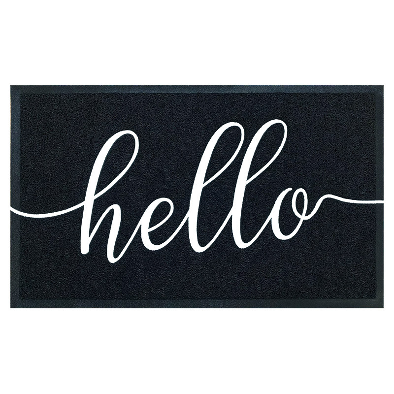 Low Profile Floor Mat Welcome Door Mat Dirt Trapper