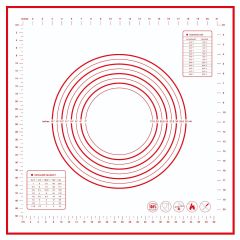 Non-slip Pastry Mat with Measurements Dough Rolling Mat