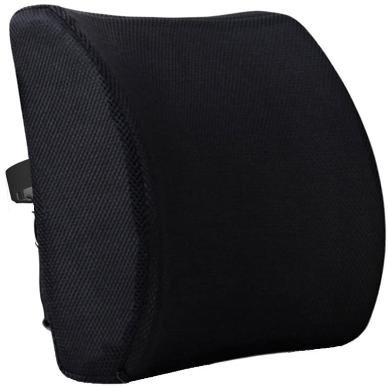 Lumbar Support Pillow Memory Foam Versatile Use Lower Back Cushion