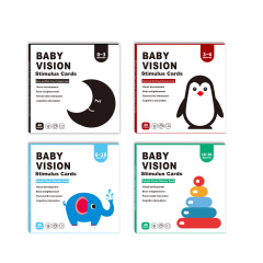 High Contrast Baby Flashcards Visual Stimulation Learning Activity Cards