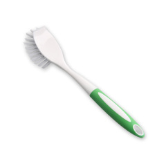 Dish Brush with Handle Kitchen Scrub Brushes for Cleaning with Stiff Bristles