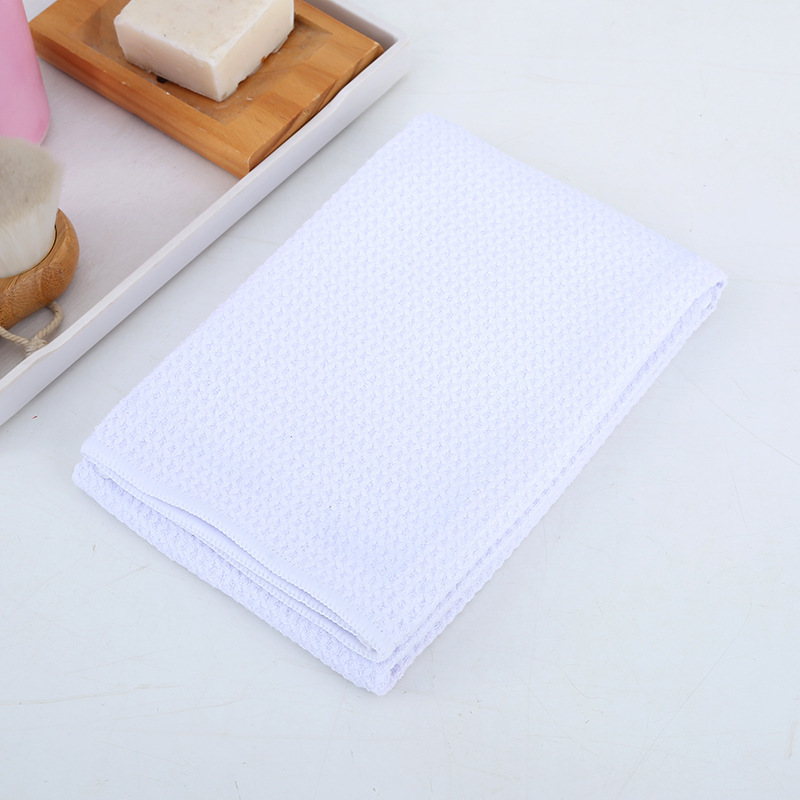 Microfiber Golf Towel for Golf Bag with Carabiner Clip Waffle Pattern