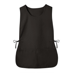 Unisex Cobbler Apron with Front Pockets Adjustable Side Ties
