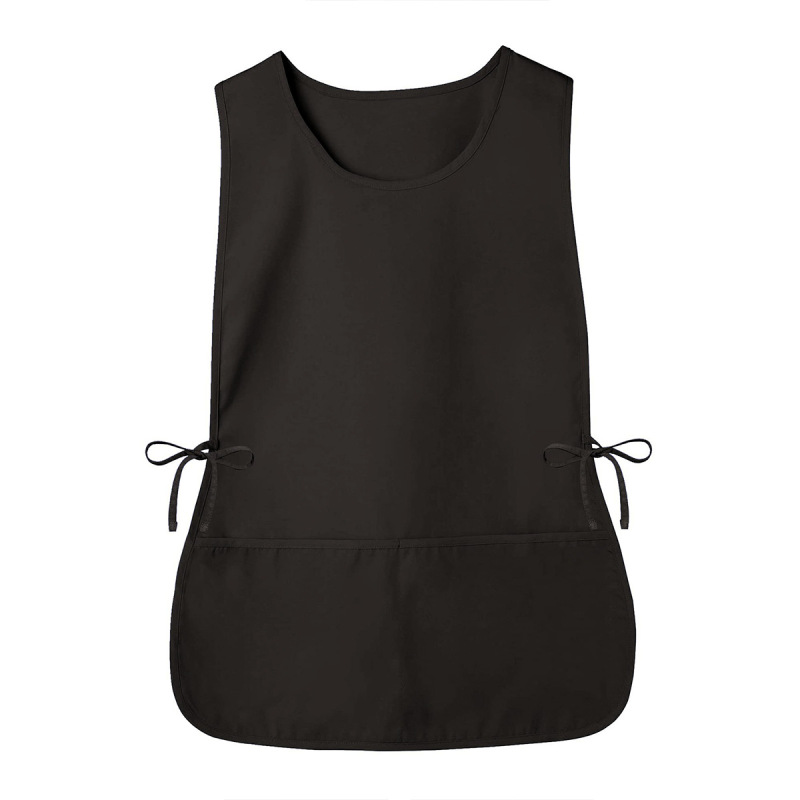 Unisex Cobbler Apron with Front Pockets Adjustable Side Ties