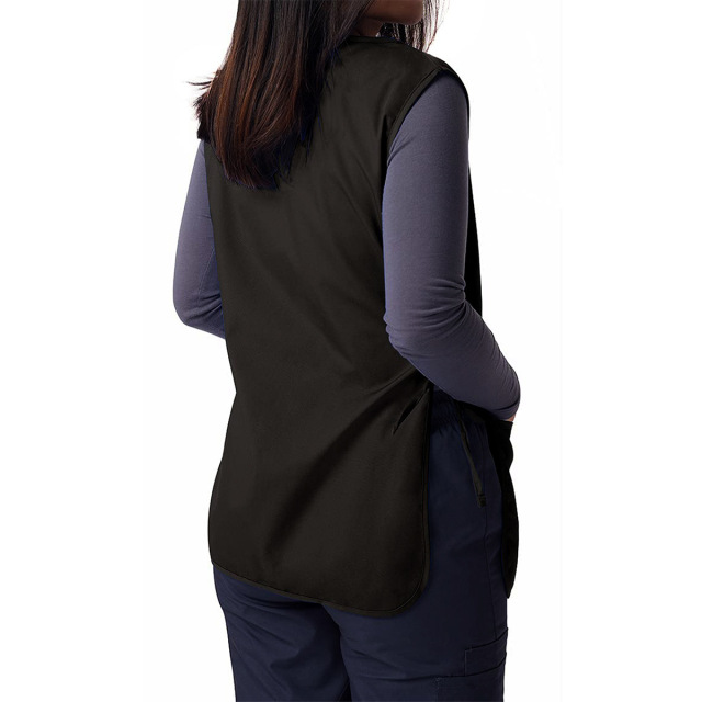 Unisex Cobbler Apron with Front Pockets Adjustable Side Ties